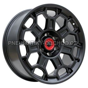 Alu kola Racing Line FA672, 20x9 6x139.7 ET12, černá matná (zátěžová)
