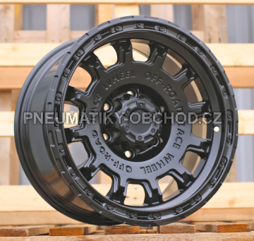 Alu kola Racing Line FBX034, 17x8.5 6x139.7 ET12, černá matná (zátěžová)
