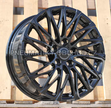 Alu kola Racing Line FBX048, 17x7 5x114.3 ET43, černá lesklá