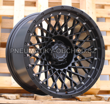 Alu kola Racing Line FBX085, 17x9 5x127 ET-10, černá matná