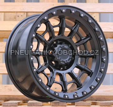 Alu kola Racing Line FBX099, 18x9 6x139.7 ET, černá + leštění