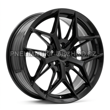 Alu kola Racing Line FBX114, 17x7 5x100 ET40, černá lesklá