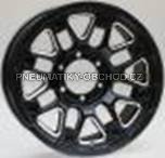 Alu kola Racing Line FBX155, 17x9 6x139.7 ET, černá + leštění
