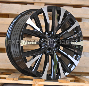 Alu kola Racing Line FBX159, 19x8.5 5x114.3 ET38, černá + leštění