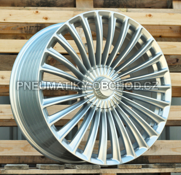 Alu kola Racing Line FBX202, 21x10 5x112 ET40, stříbrná (zátěžová)