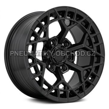 Alu kola Racing Line FBX229, 17x9 6x139.7 ET, černá matná (zátěžová)
