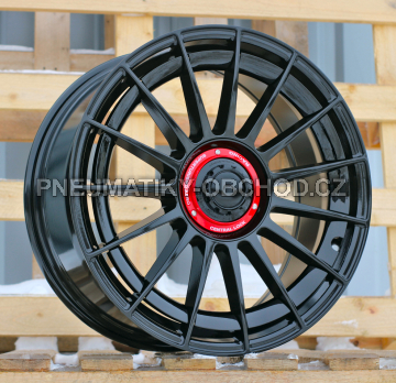 Alu kola Racing Line FBX298, 17x7.5 10x100 ET40, černá lesklá
