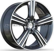 Alu kola Racing Line FBX361, 18x8 5x114.3 ET50, šedivá + leštění