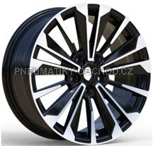 Alu kola Racing Line FBX374, 17x7.5 5x114.3 ET40, černá + leštění
