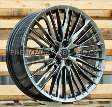 Alu kola Racing Line FBX429, 17x7.5 5x114.3 ET40, titanová metalíza