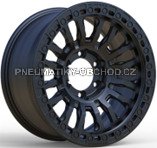 Alu kola Racing Line FBX462, 17x8.5 5x127 ET-6, černá matná (zátěžová)