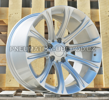Alu kola Racing Line FBX548, 19x9 5x120 ET20, stříbrná (zátěžová)