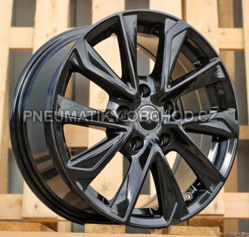 Alu kola Racing Line FE177, 16x7 5x114.3 ET40, černá lesklá