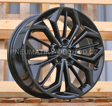 Alu kola Racing Line FE187, 18x8 5x108 ET55, černá lesklá