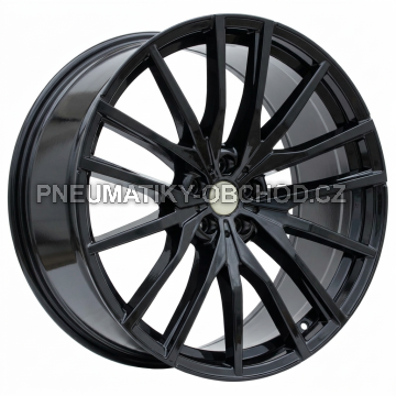 Alu kola Racing Line H0324, 22x10.5 5x112 ET43, černá lesklá (zátěžová)