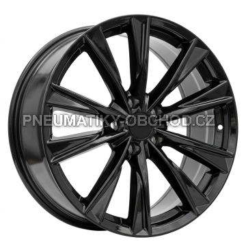 Alu kola Racing Line H3202F, 19x8 5x114.3 ET35, černá lesklá