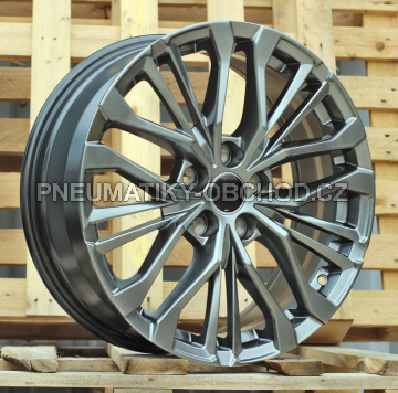 Alu kola Racing Line H3272F, 18x7 5x114.3 ET35, titanová metalíza