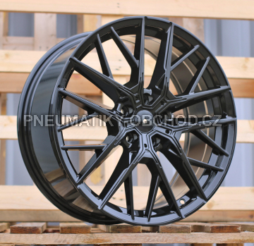 Alu kola Racing Line H5080, 19x8 5x112 ET50, černá lesklá