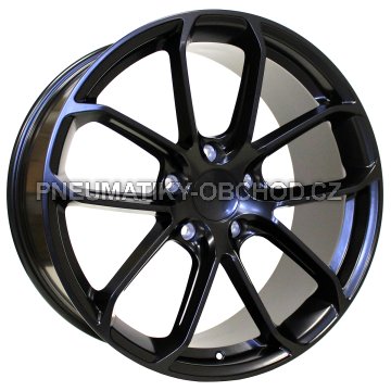 Alu kola Racing Line H5084, 20x7.5 5x130 ET32, černá matná (zátěžová)