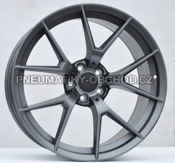 Alu kola Racing Line HE761, 20x8.5 5x120 ET35, šedivá matná (zátěžová)