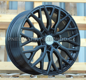 Alu kola Racing Line HF2125, 18x8 6x120 ET48, saténová černá (zátěžová)