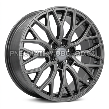 Alu kola Racing Line HF2125, 18x8 6x120 ET48, saténová šedá (zátěžová)