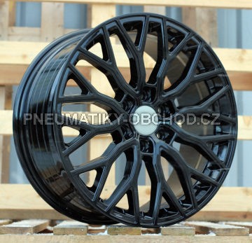 Alu kola Racing Line HF2125, 18x8 6x120 ET50, černá lesklá (zátěžová)