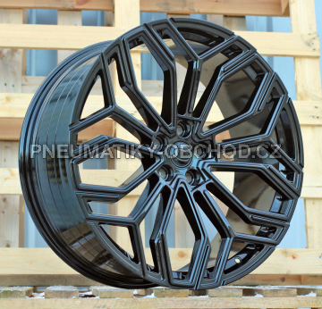 Alu kola Racing Line HF5225, 22x10 5x120 ET38, černá lesklá (zátěžová)