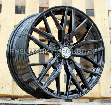 Alu kola Racing Line HF5230, 18x8 5x112 ET52, černá lesklá (zátěžová)