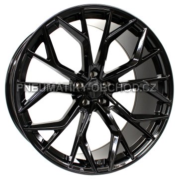 Alu kola Haxer HX041, 22x10.5 5x112 ET20, černá lesklá (zátěžová)