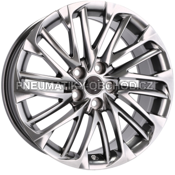 Alu kola Racing Line I0269, 18x8 5x114.3 ET40, titanová metalíza