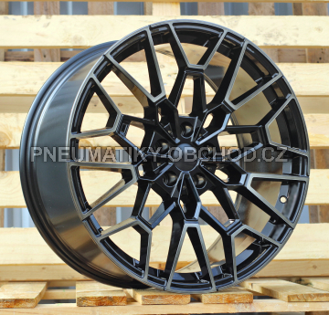 Alu kola Racing Line I0384, 19x9.5 5x120 ET38, černá + tmavé leštění