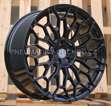Alu kola Racing Line I0395, 23x10 5x120 ET40, saténová černá (zátěžová)