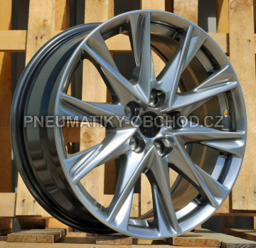 Alu kola Racing Line I1102, 18x7.5 5x114.3 ET45, titanová metalíza