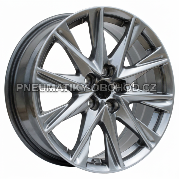 Alu kola Racing Line I1102, 18x7.5 5x114.3 ET45, titanová metalíza