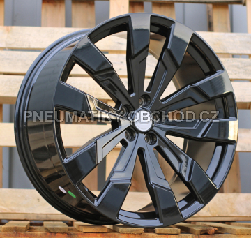 Alu kola Racing Line I1131, 22x9.5 5x120 ET45, saténová černá (zátěžová)