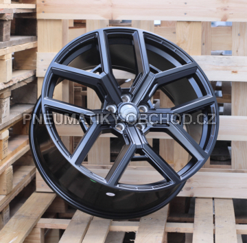 Alu kola Racing Line I5562, 22x10 5x120 ET40, saténová černá (zátěžová)
