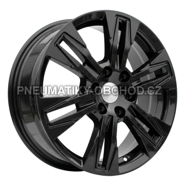 Alu kola Racing Line IN3606F, 17x6.5 6x120 ET50, černá lesklá (zátěžová)