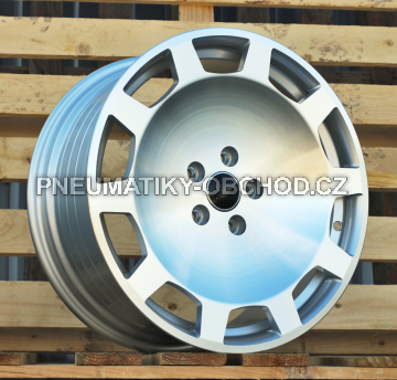 Alu kola Racing Line IN3613F, 18x8 5x112 ET40, stříbrná + leštění (zátěžová)