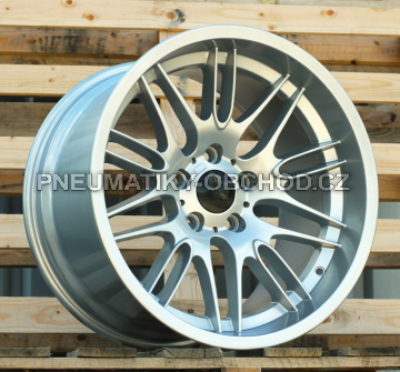 Alu kola Racing Line IN3616F, 18x9 5x120 ET15, stříbrná