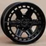 Alu kola Racing Line JT185, 17x9 6x139.7 ET, černá matná (zátěžová)