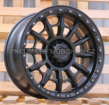 Alu kola Racing Line JT200, 20x9 6x139.7 ET, černá matná