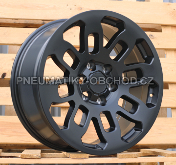 Alu kola Racing Line L1867, 20x9 6x139.7 ET10, černá matná (zátěžová)