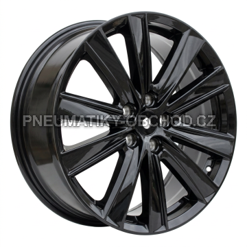 Alu kola Racing Line L2080, 19x7.5 5x114.3 ET45, černá lesklá