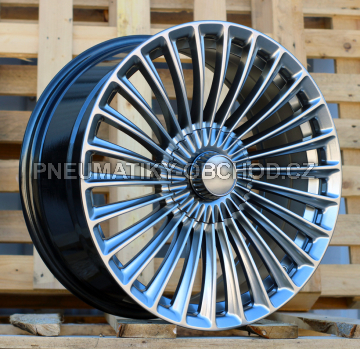 Alu kola Racing Line REW036, 18x8 5x112 ET35, titanová metalíza