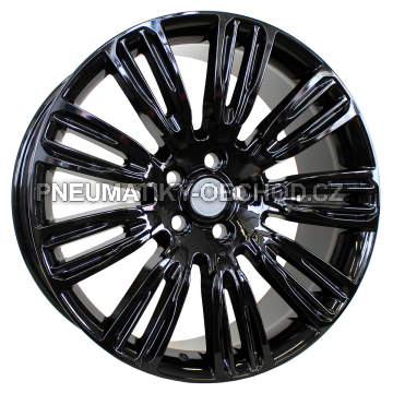 Alu kola Racing Line XE136, 20x8.5 5x120 ET43.5, černá lesklá (zátěžová)