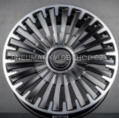 Alu kola Racing Line Y0425, 20x8.5 5x112 ET32, černá matná + leštění (zátěžová)