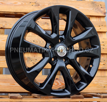 Alu kola Racing Line Y1135, 20x8 5x127 ET56.4, černá lesklá