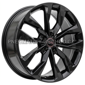 Alu kola Racing Line Y1144, 16x6.5 5x108 ET45, černá lesklá