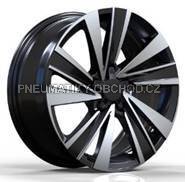 Alu kola Racing Line Y1382, 16x7 5x114.3 ET40, černá + leštění